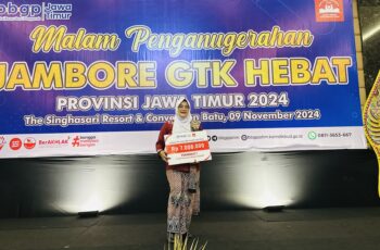 Peringkat 1 Jambore GTK Hebat – Kategori Komunitas Belajar Inspiratif