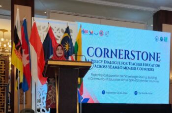 CORNERSTONE: A Policy Dialogue for Teacher Education across SEAMEO Member Countries