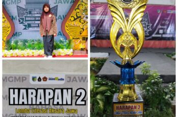 Juara Harapan 2 Lomba Literasi Aksara Jawa Tahun 2025