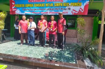 Juara 3 Tenis Meja Putra Tingkat MTS SMPN Kec. Puncu 2023