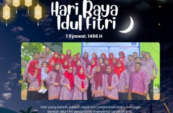 Keluarga Besar SMPN 1 Puncu Ucapkan Selamat Hari Raya Idul Fitri 1446 H, Tebarkan Semangat Kebersamaan dan Kedamaian