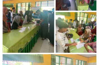 Pengumpulan Zakat Siswa-Siswi Kelas VII SMP Negeri 1 Puncu
