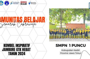 Kombel Inspiratif Jambore GTK Hebat Tahun 2024 SMPN 1 Puncu